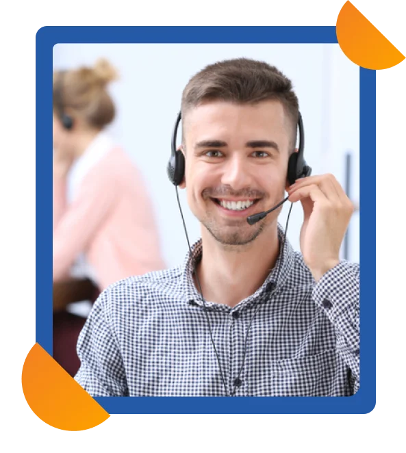 Call center agents engaged in training, emphasizing toll-free answering skills for improved client interactions